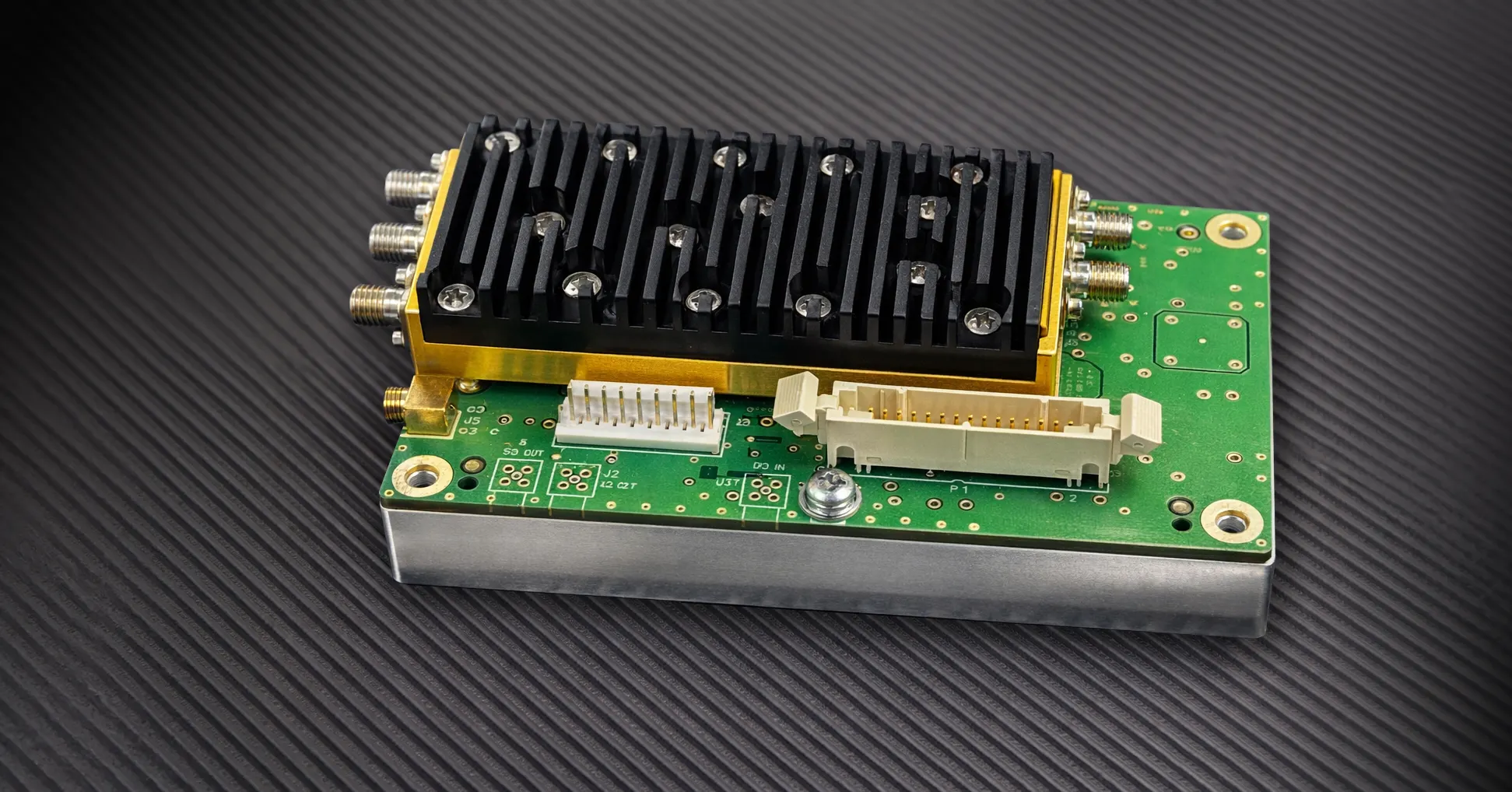 Frequency multiplier module housing