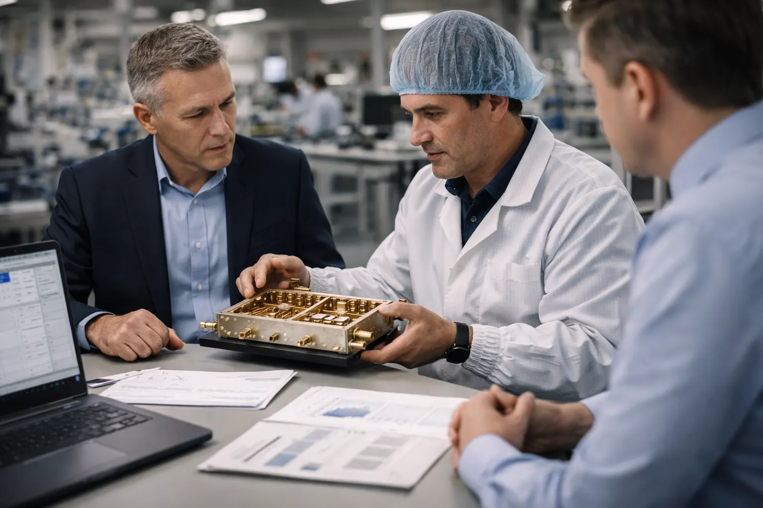 Inspection of high-performance microwave technology